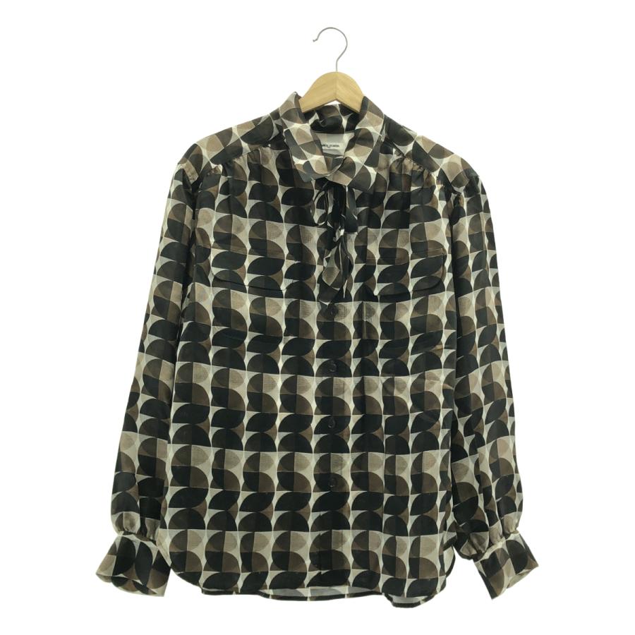 FUMIKA UCHIDA / フミカウチダ GEOMETRIC PATTERN PRINTED BLOUSE ジオ
