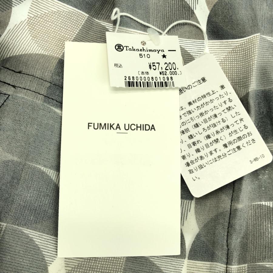 FUMIKA UCHIDA / フミカウチダ GEOMETRIC PATTERN PRINTED BLOUSE ジオ
