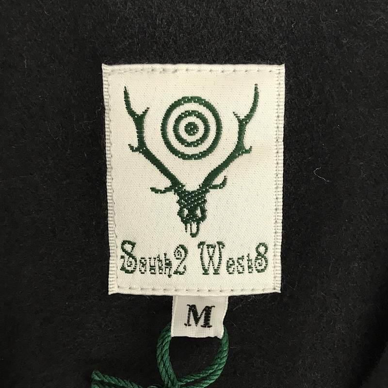 【美品】  South2West8 S2W8 / サウスツーウエストエイト | One-up Shirt - Cotton Moleskin / オープンカラーシャツ | M | Charcoal｜kldclothing｜05