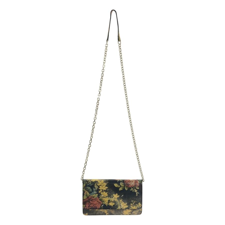 新品 未使用　メゾンマルジェラ　チェーンウォレット　2way　財布　花柄 Maison Margiela（メゾンマルジェラ） 花柄 タペストリー ウォレット