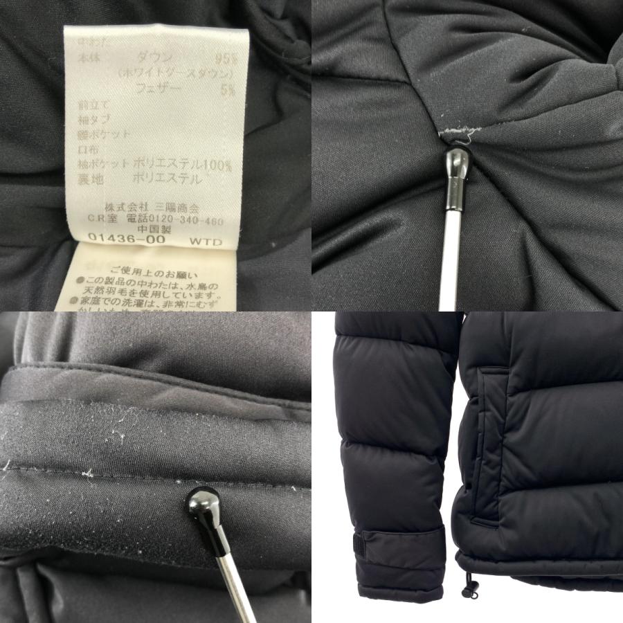バーバリー ブラックレーベル 鬼フェード ダウンジャケット 肩ワッペン BURBERRY BLACK LABEL / バーバリーブラックレーベル ワッペン