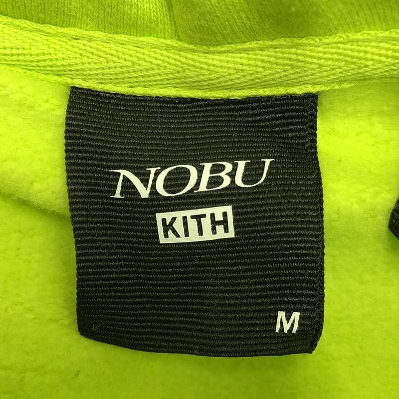 【美品】  KITH / キス | 2019AW | NOBU KOI HOODIE ノブ コイ スウェットパーカー | M | ネオングリーン | メンズ KITH（キス） 【美品】 | 2019AW | NOBU KOI HOODIE ノブ コイ