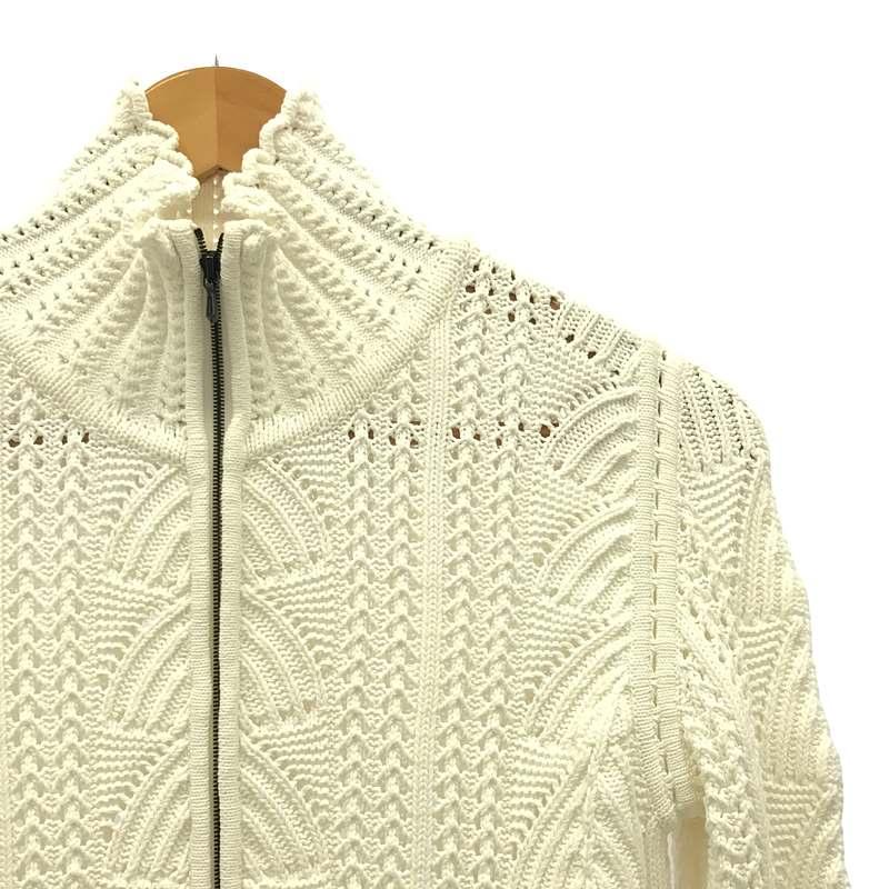 CHANEL / シャネル | 2004SS ココマーク フルジップ ニット