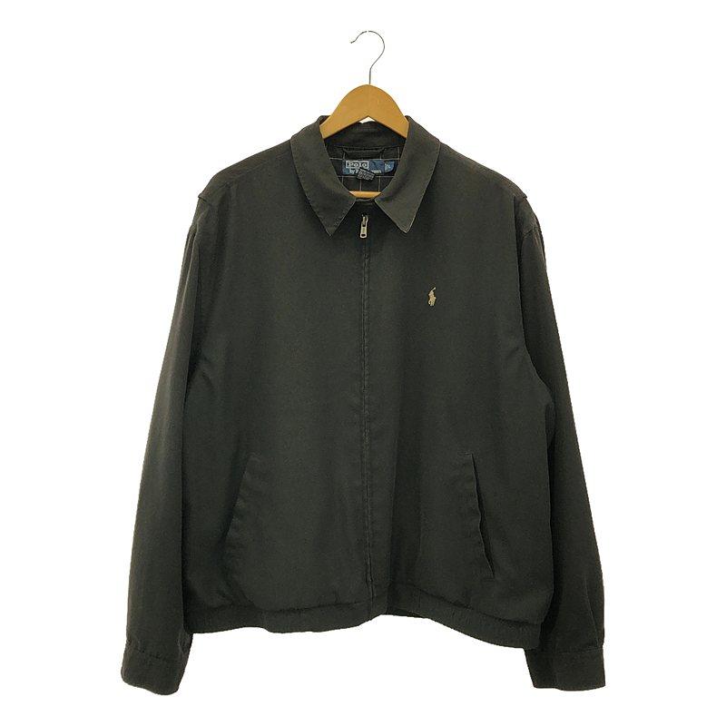 【90s】RALPH LAUREN スウィングトップ ブルゾン ピーチスキン 90s Polo by Ralph Lauren ピーチスキン スイングトップM