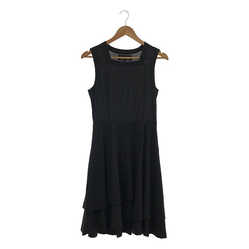 COMME des GARÇONS ブラックノースリーブワンピース S