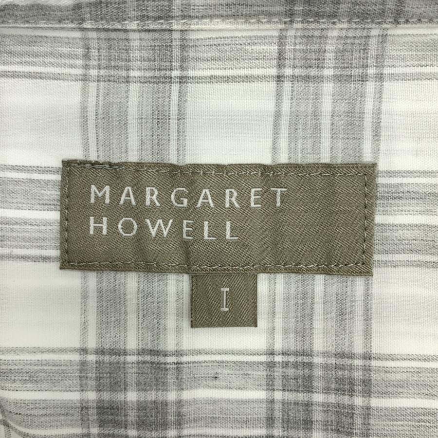 MARGARET HOWELL（マーガレットハウエル） コットン チェック ボタン
