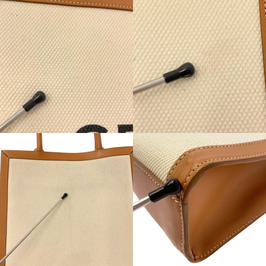 CELINE（セリーヌ） スモール バーティカル カバ レザー キャンバス