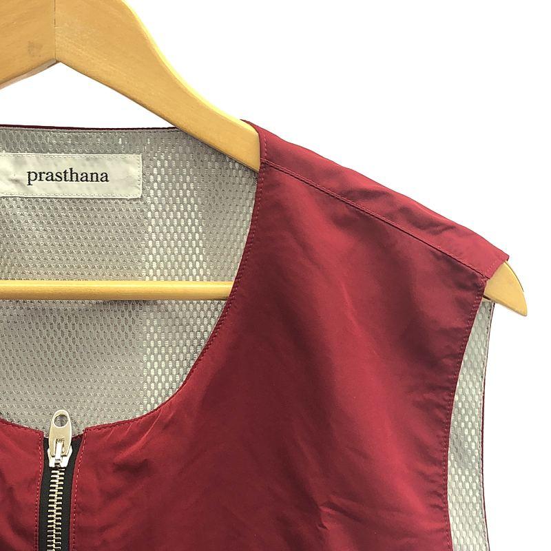 【新品】  prasthana / プラスターナ | adaptation vest | M | レッド | メンズ 新品】 prasthana / プラスターナ | adaptation vest M レッド メンズ