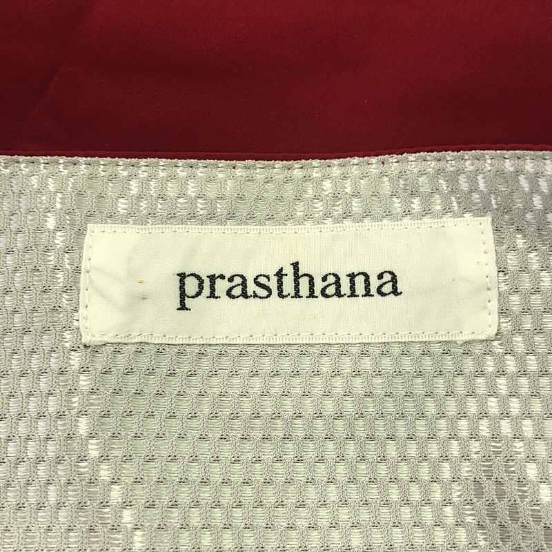新品】 prasthana / プラスターナ | adaptation vest M レッド メンズ