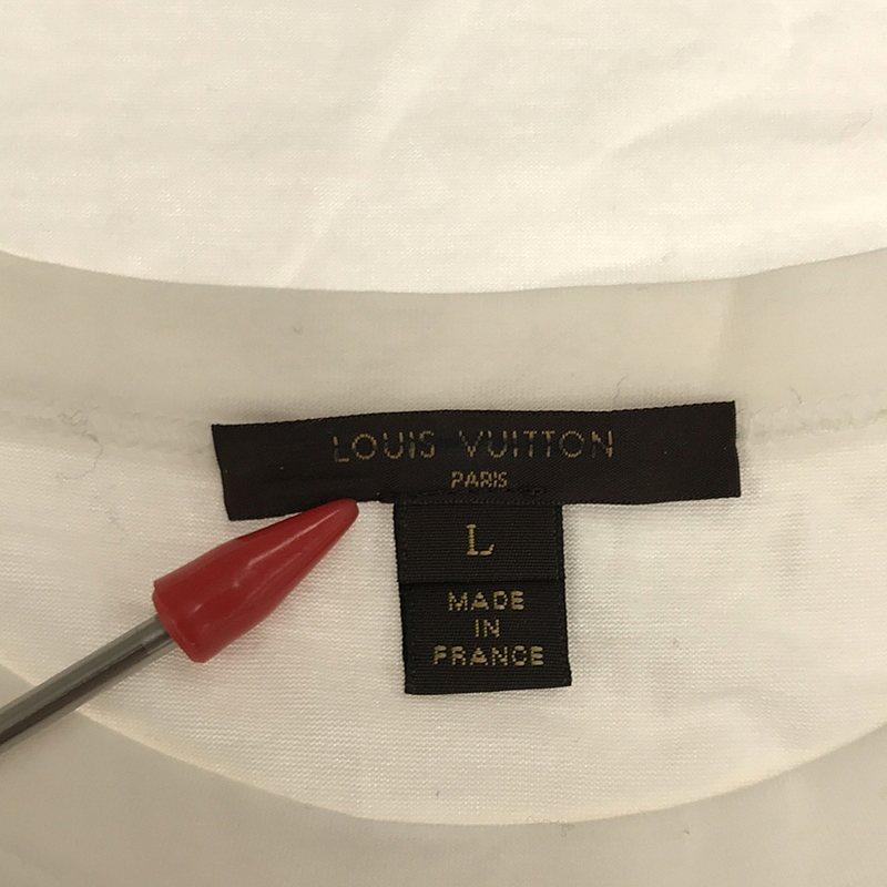 【美品】  Louis Vuitton / ルイヴィトン | スパンコールロゴTシャツ | L | ホワイト | レディース｜kldclothing｜08