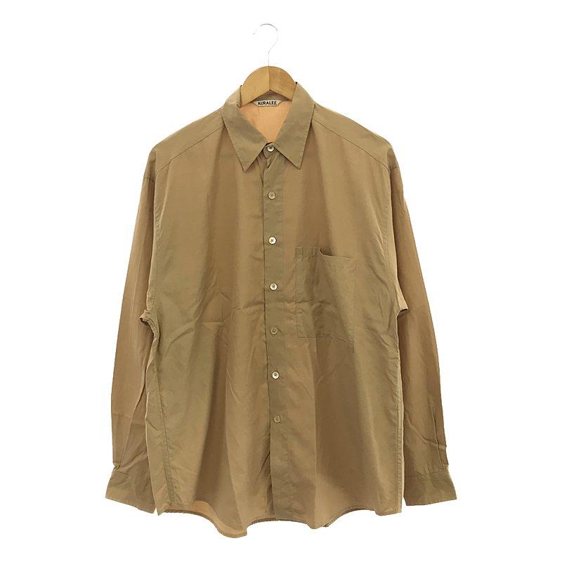 AURALEE 【美品】 / オーラリー | 2024SS WASHED FINX TWILL BIG