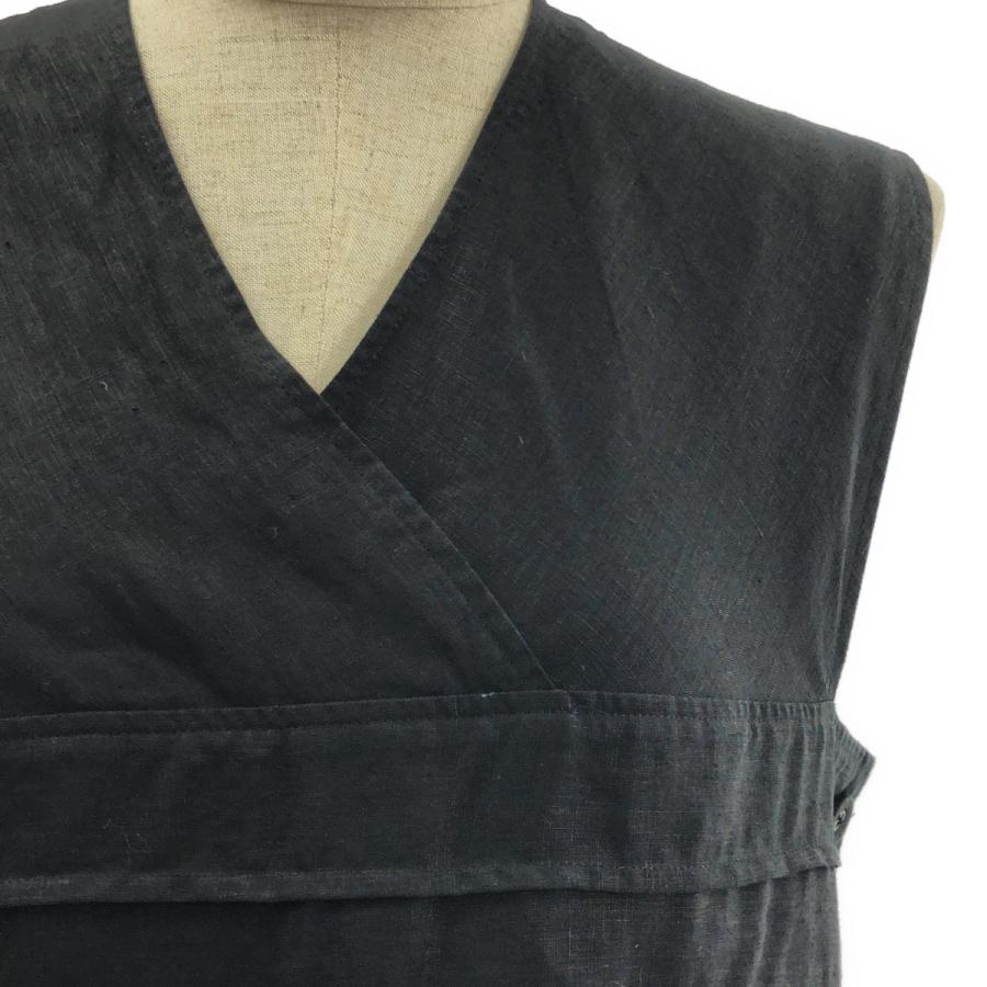 HYKE（ハイク） LINEN MAXI DRESS リネン マキシ ロングワンピース