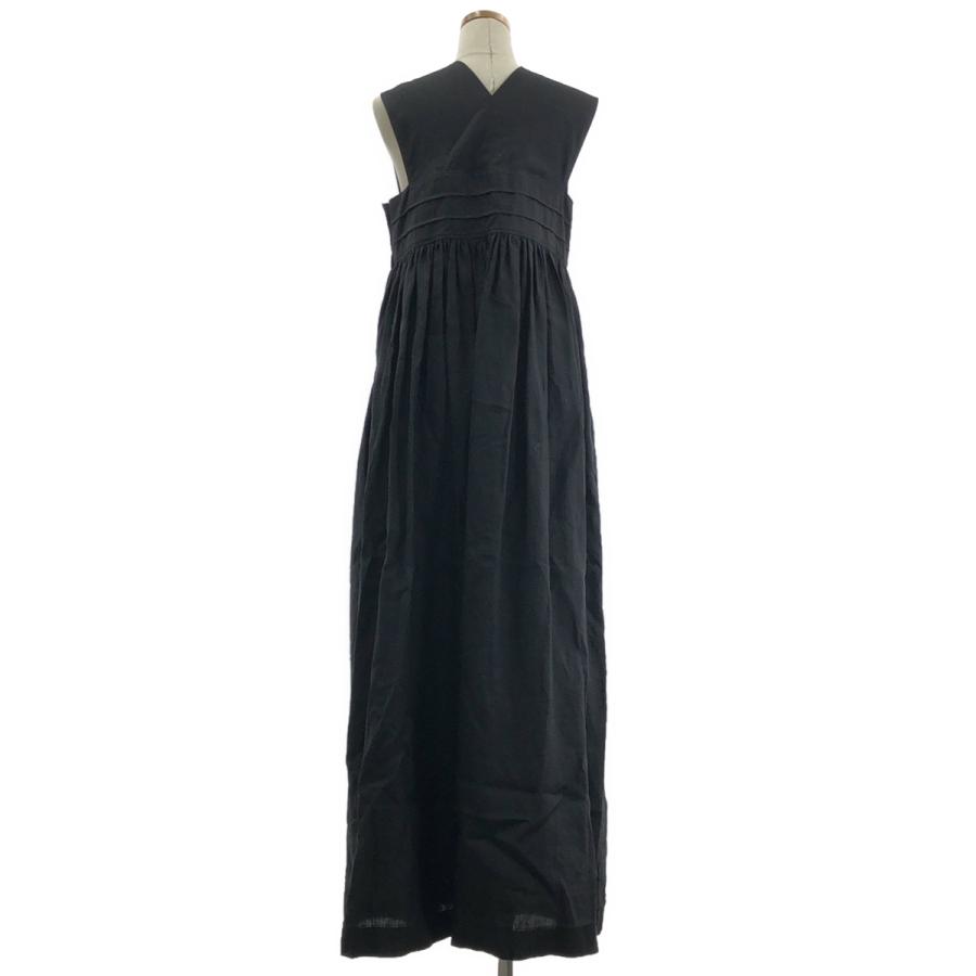 HYKE（ハイク） LINEN MAXI DRESS リネン マキシ ロング