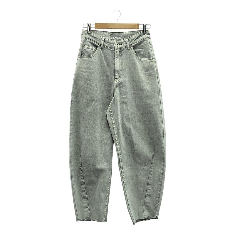 CADUNE / カデュネ | カーヴィー デニム パンツ 40 グレー レディース 