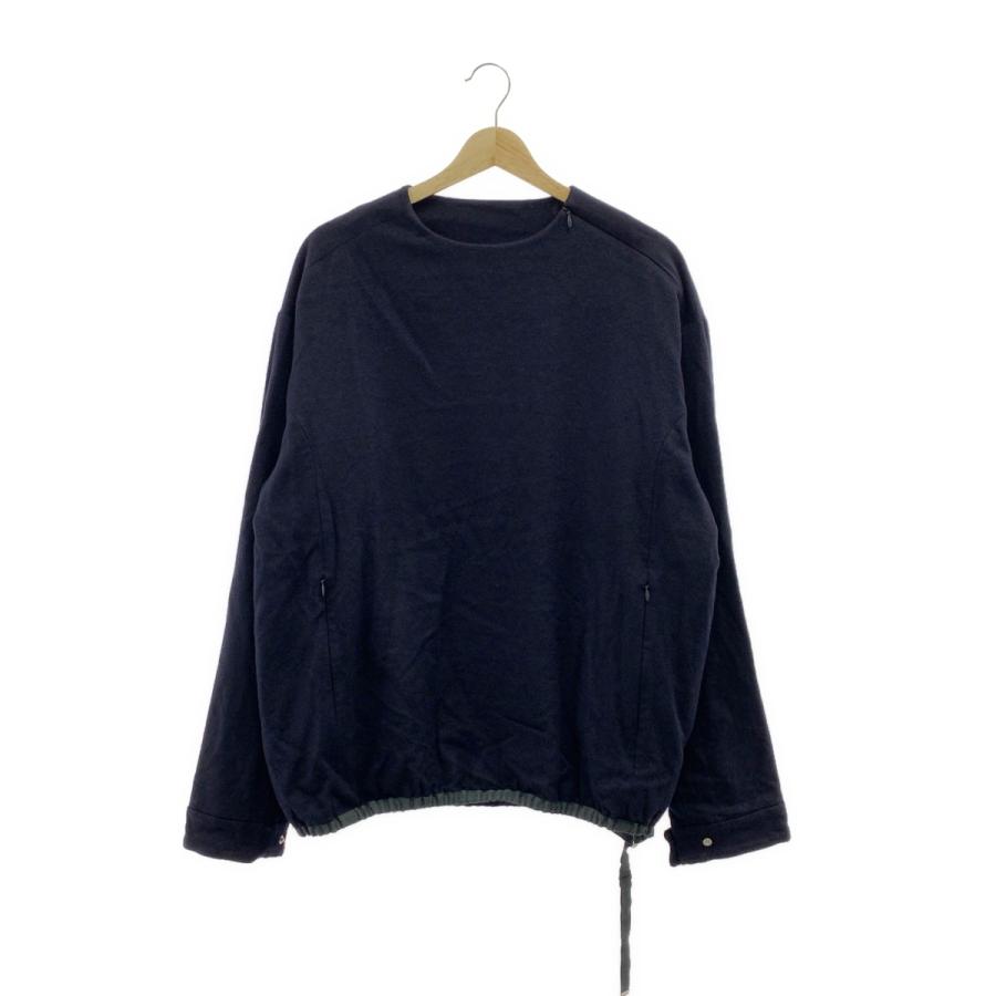 seya. / セヤ TRACK PULLOVER ウール カシミヤ トラック プルオーバー 
