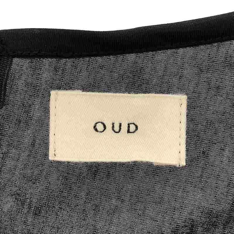 OUD / ウード | パネル切替 パフスリーブ プルオーバーブラウス | F | ネイビー | レディース｜kldclothing｜05