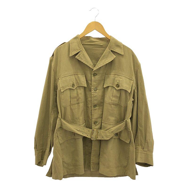 VINTAGE / ヴィンテージ古着 | 50s ヴィンテージ イギリス軍  ブッシュジャケット | 10 | ベージュ | メンズ VINTAGE / ヴィンテージ古着 | 50s ヴィンテージ イギリス軍 ブッシュ