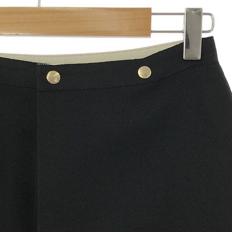 【美品】Drawer ドゥロワー ラップスカート チェック柄 ウール シルク DRAWER（ドゥロワー） ブロックチェック シルクネップツイードスカート