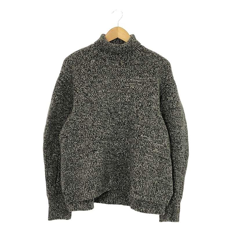 Mame Kurogouchi / マメクロゴウチ | wool cashmere brushed roll neck 