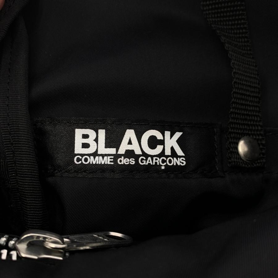 BLACK COMME des GARCONS / ブラックコムデギャルソン | ナイロン ショルダーバッグ ポシェット | ブラック | レディース BLACK COMME des GARCONS / ブラックコムデギャルソン ナイロン