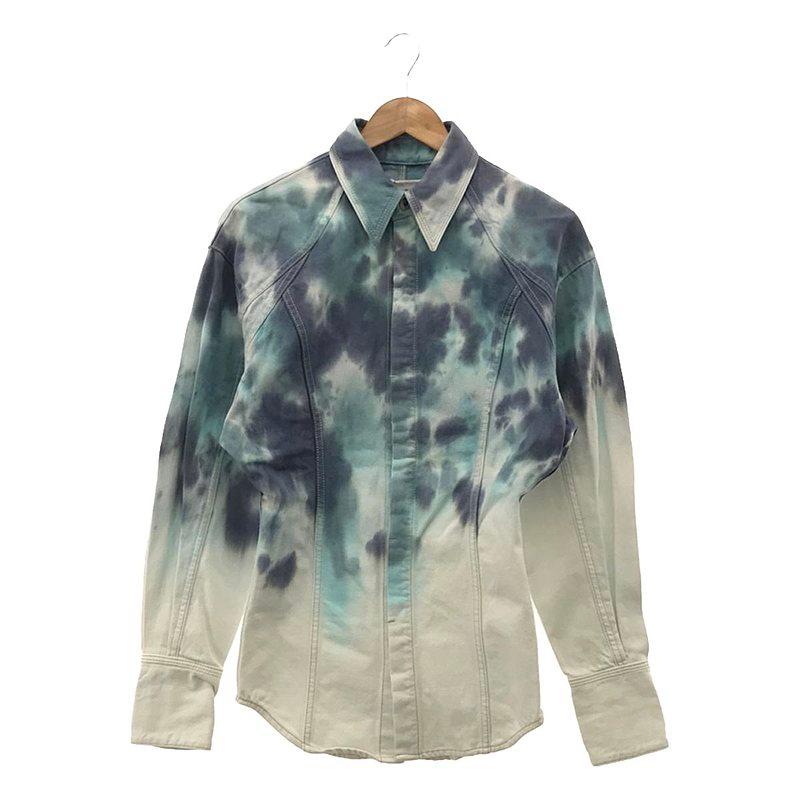 新品】 KANAKO SAKAI / カナコサカイ | TIE DIE DENIM SHIRT タイダイ 
