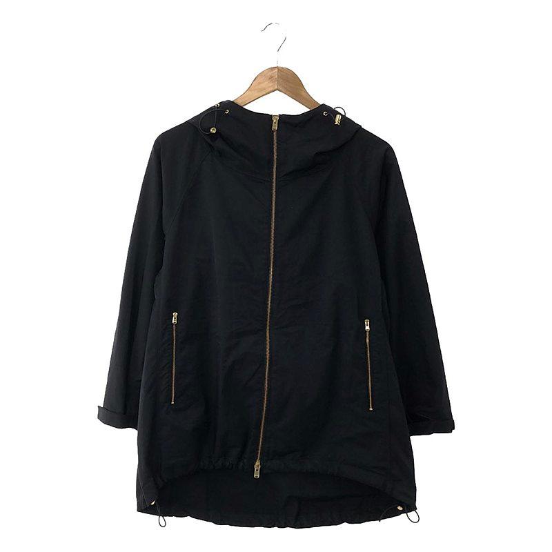 ドゥーズィエムクラス　FULL ZIP フルジップブルゾン ブラック Deuxieme Classe（ドゥーズィエムクラス）の「ナイロン