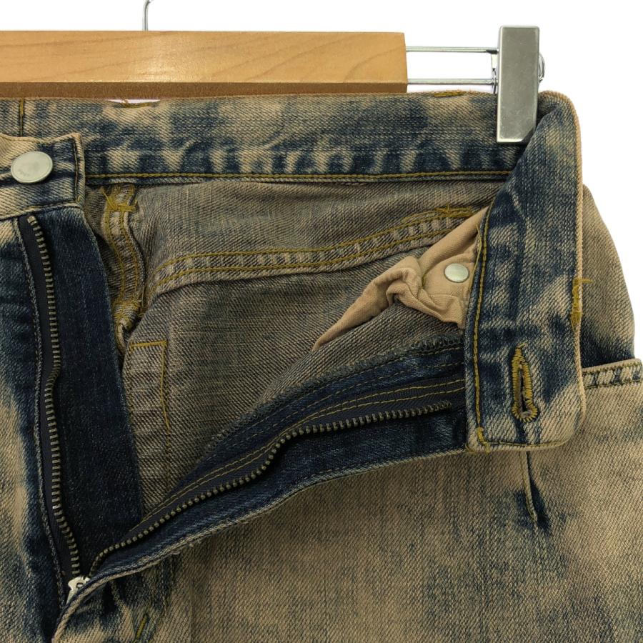 YOKE YOKE / ヨーク | 2025SS | Bleach & Over Dye Denim Wide