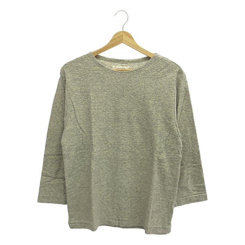 【新品】  prasthana / プラスターナ | crater pile P/O Tシャツ | S | グレー | メンズ | 