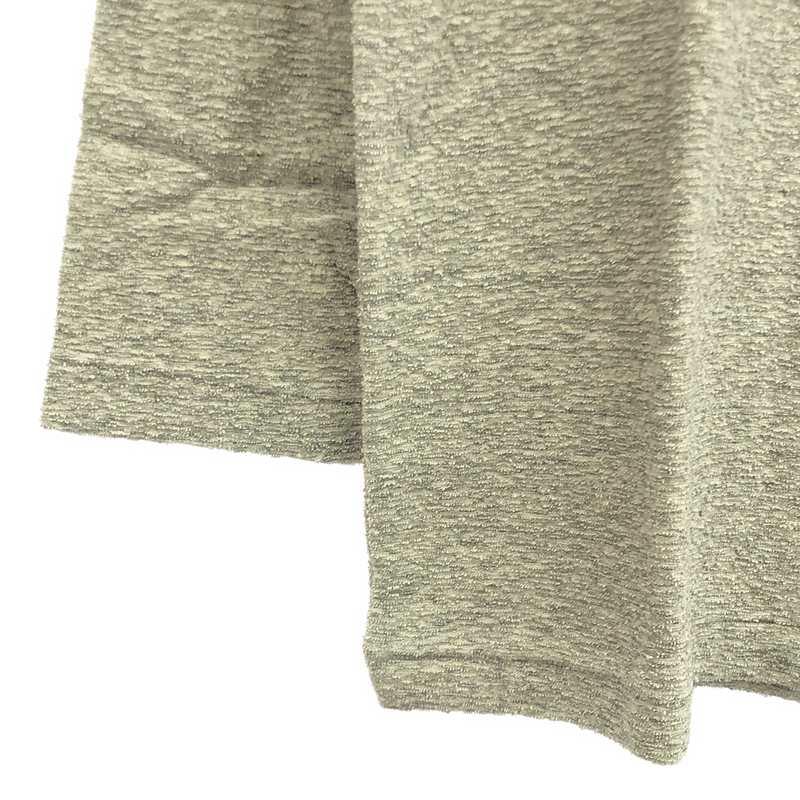 【新品】  prasthana / プラスターナ | crater pile P/O Tシャツ | S | グレー | メンズ |  | 02