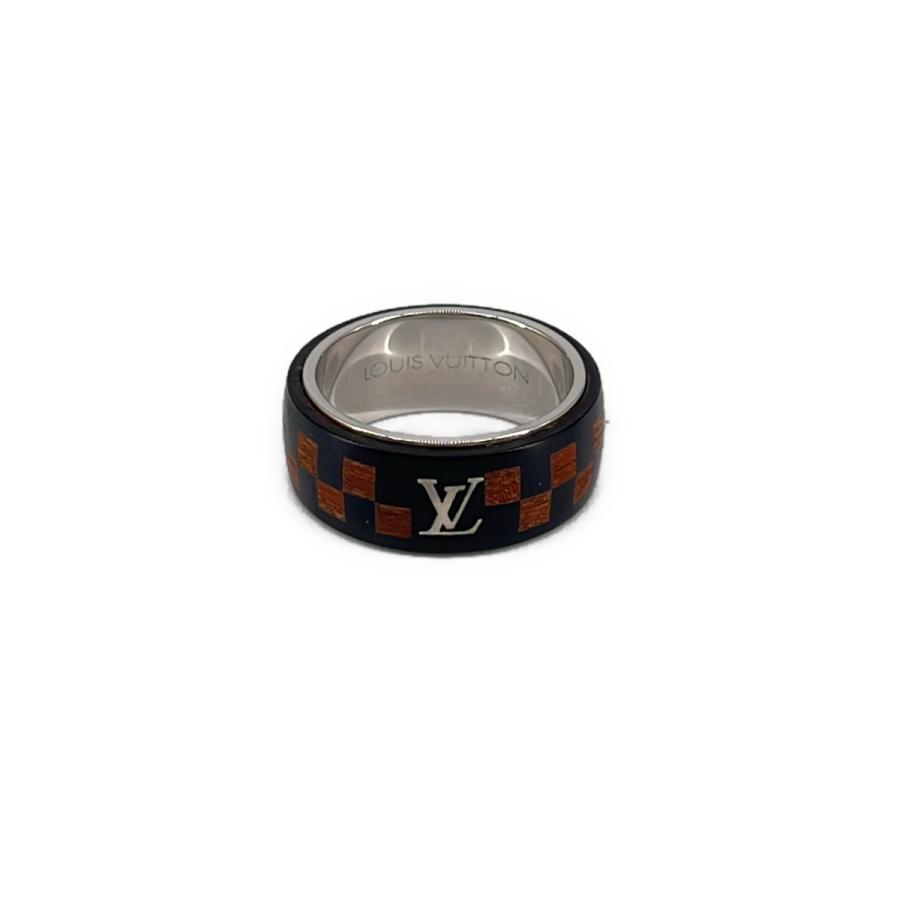 LOUIS VUITTON（ルイ・ヴィトン） シルバー ダミエ ウッドリング : KLD