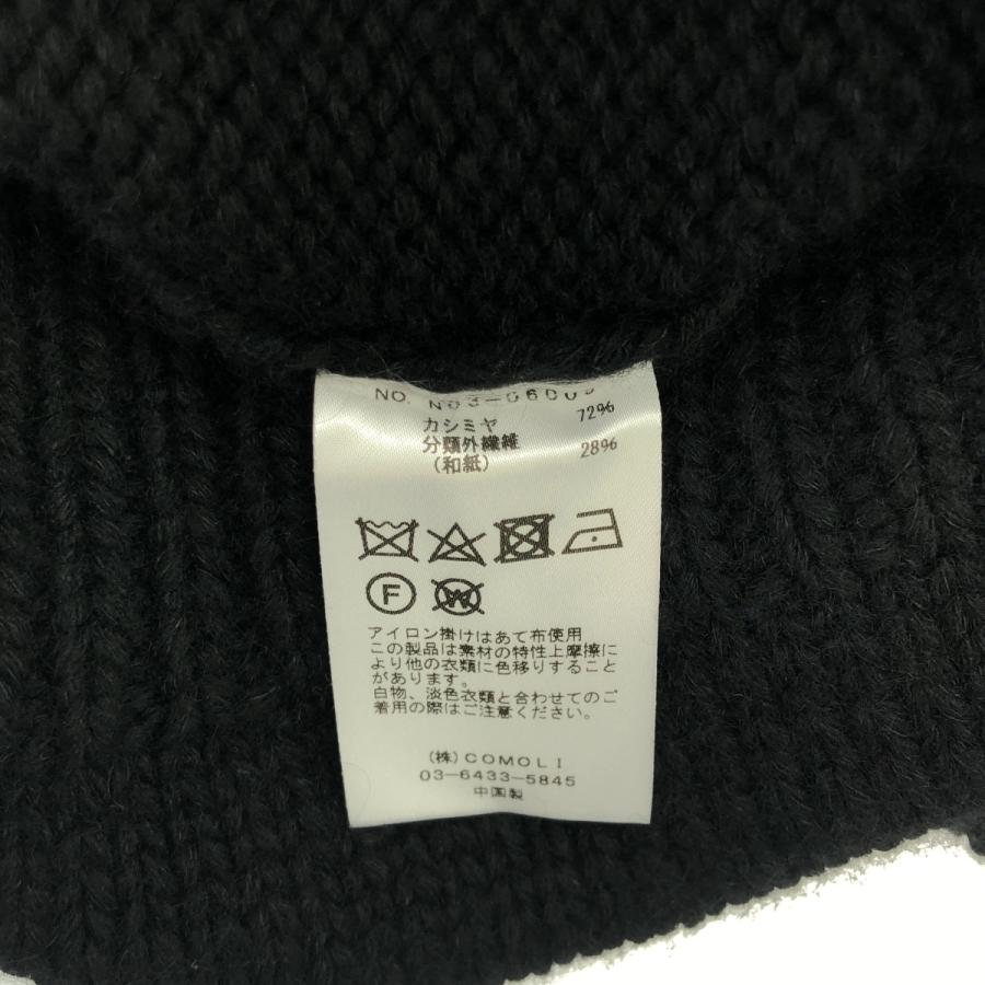 COMOLI（コモリ） | 2018AW | カシミヤ和紙 ハンド タートルネック