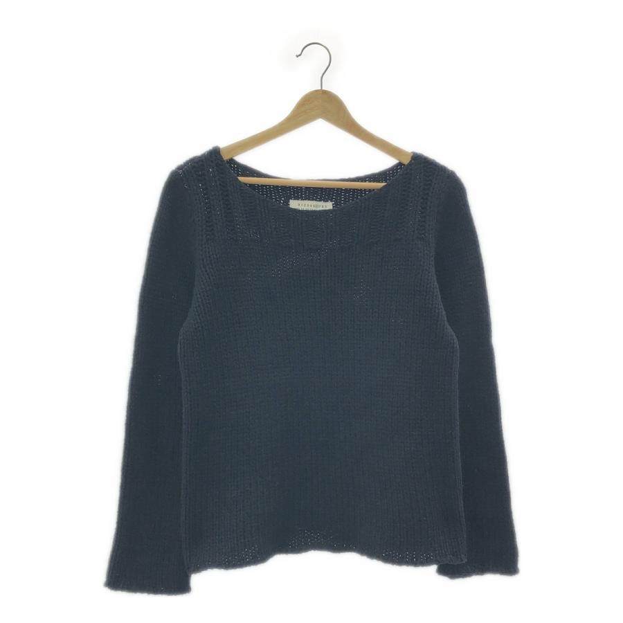 MM6 Martin Margiela / エムエムシックスマルタンマルジェラ | 2003AW | ウール ニット プルオーバー | ブラック | レディース MM6 Martin Margiela / エムエムシックスマルタンマルジェラ | 2003AW