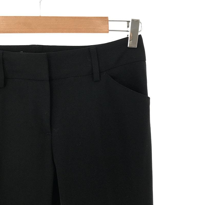 【新品　タグ付き】セオリー　日本製　センタープレスパンツ　0サイズ theory / セオリー | センタープレス スラックスパンツ 0 ブラック
