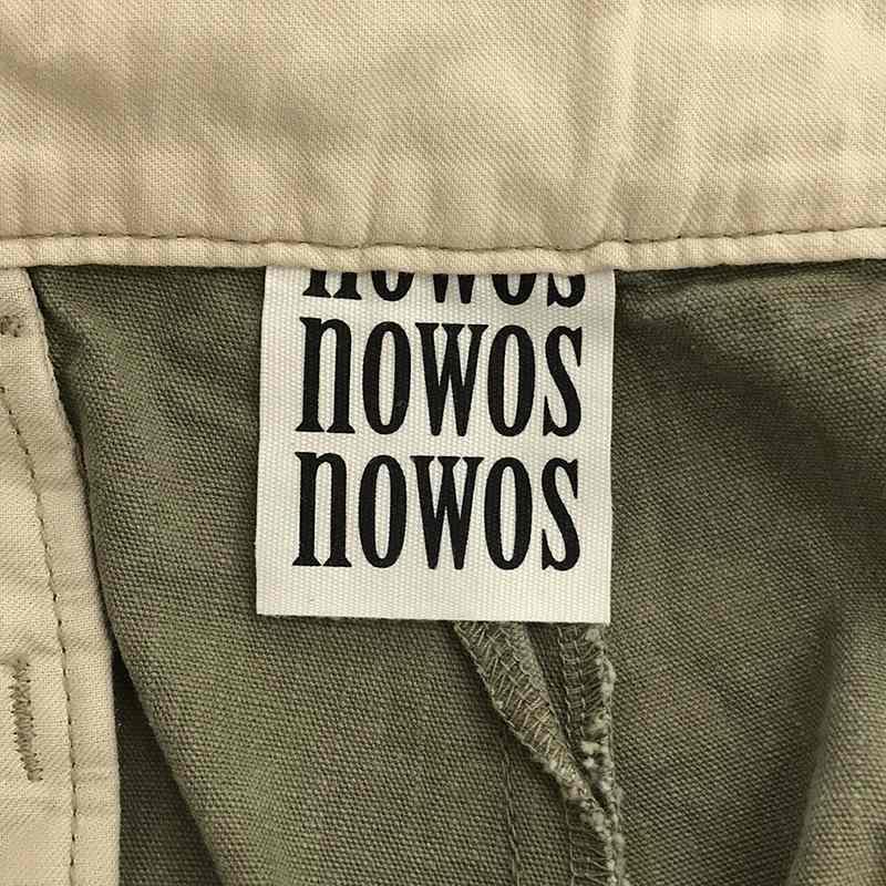 【美品】  NOWOS / ノーウォス | 2018AW | military pants テーパードパンツ | S | カーキ | レディース｜kldclothing｜06