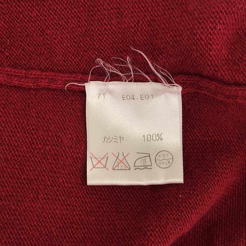 BALLANTYNE / バランタイン | カシミヤ クルーネックニット 3 レッド 