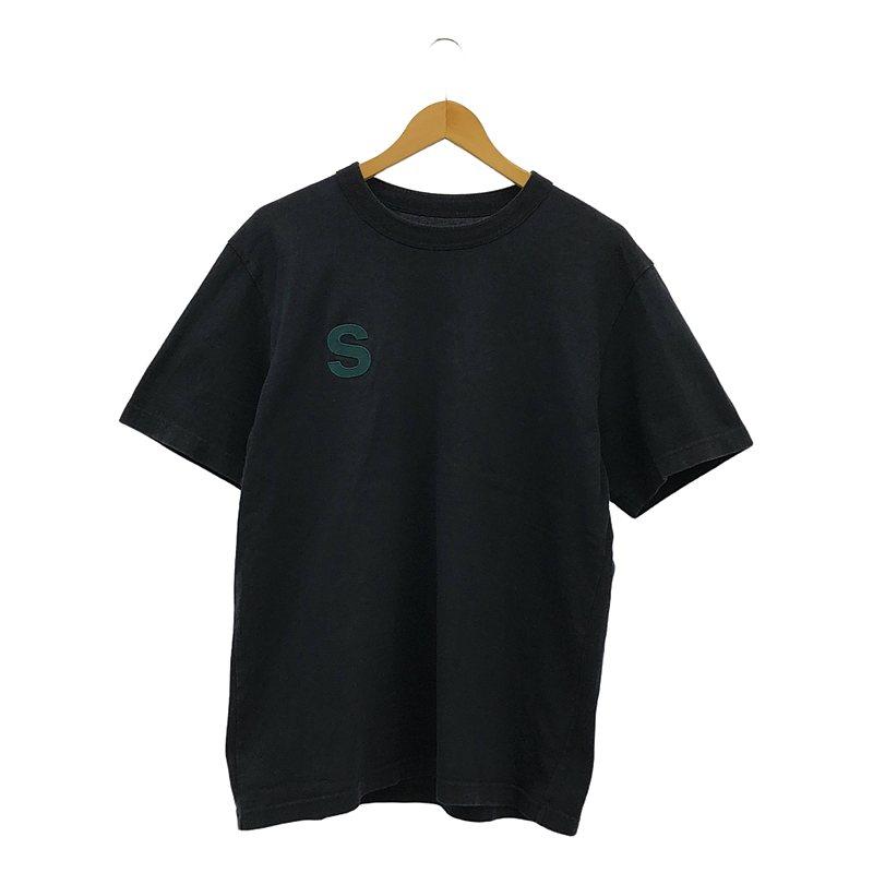 Sacai 青山店舗オープン限定ネイビー Tシャツ sacai サカイ 19SS コード付きロングシャツワンピース ネイビー