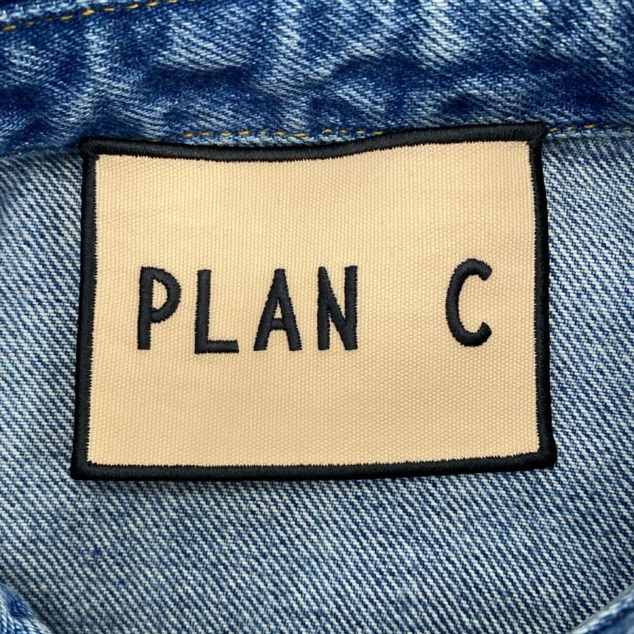 Plan C / プランシー スプリットヘム メタルボタン オーバーサイズ