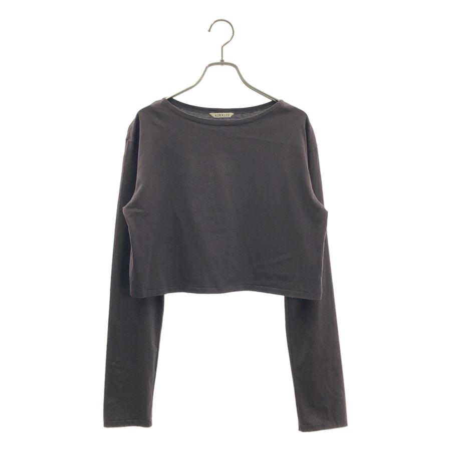 AURALEE（オーラリー） ORGANIC COTTON HIGH GAUGE JERSEY BOAT NECK L