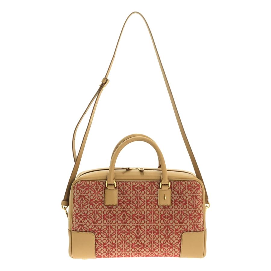 LOEWE アマソナ 28 ハンドバッグ Gold アナグラム LOEWE（ロエベ） アマソナ28 / アナグラム ジャカード 2way ショルダー