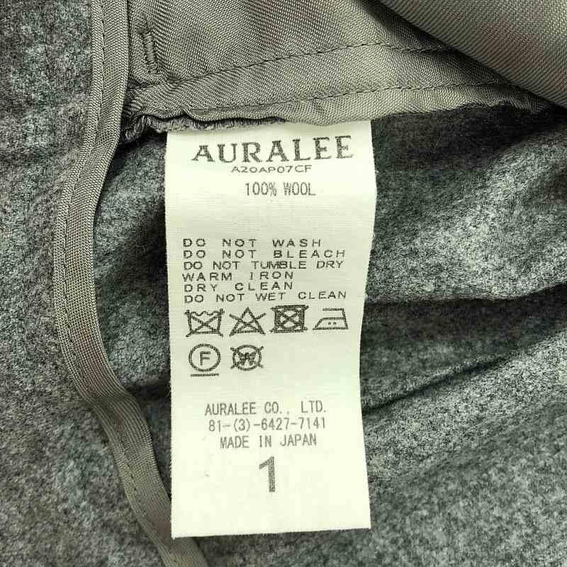 AURALEE（オーラリー） | 2020AW | WOOL FULLING FLANNEL SLACKS