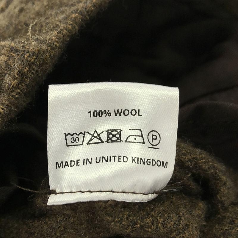 WRIGHT&DOYLE / ライトアンドドイル | 2022AW | BEAULIEU DOUBLE PLEAT TROUSERS ウール 2プリーツ トラウザー | 1 | タバコ | メンズ WRIGHT&DOYLE / ライトアンドドイル | 2022AW BEAULIEU DOUBLE PLEAT