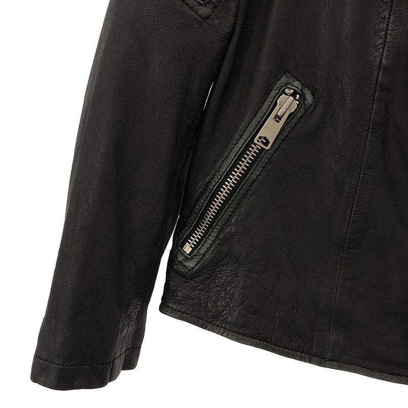 美品 ALL SAINTS ダブルライダース ジャケット　羊革 38 黒 中古・古着通販】ALL SAINTS (オールセインツ) レザージャケット ALL
