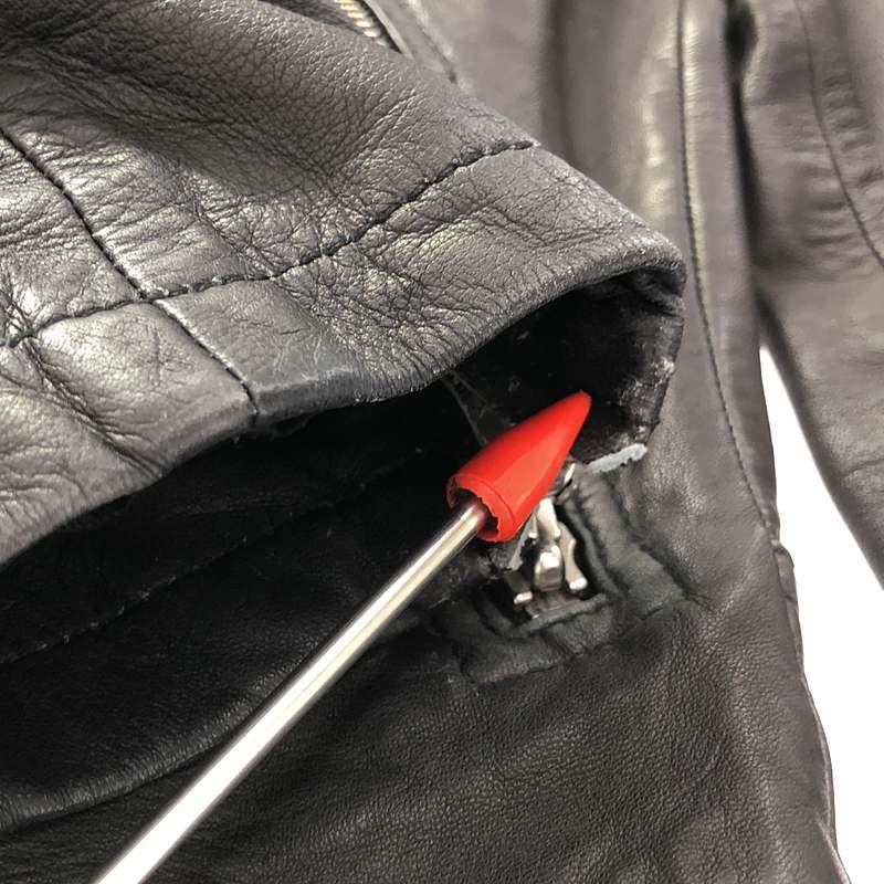 新品未使用品タグつきALLSAINTS スリムフィットラムレザージャケット