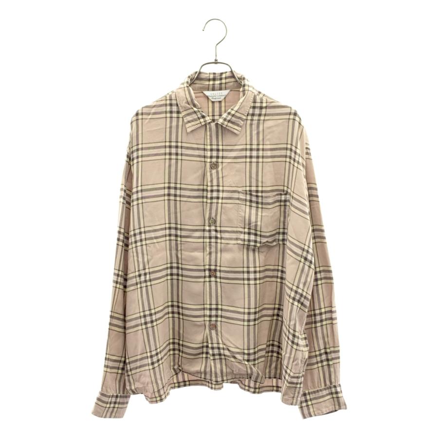 UNUSED（アンユーズド） Rayon Check Shirt レーヨンチェックシャツ