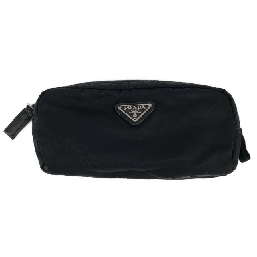 【期間限定値下】PRADA　プラダ　トライアングル　ナイロン　ポーチ PRADA（プラダ） トライアングルロゴ ナイロン ポーチ : KLD ヤフー