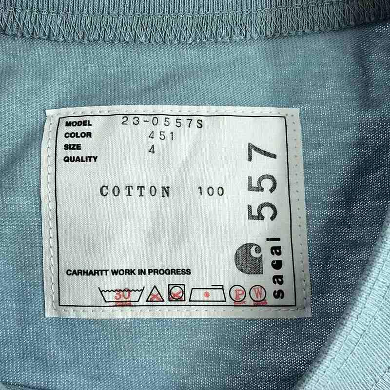 sacai 【美品】 / サカイ | 2023AW × Carhartt WIP カーハート T-shirt  