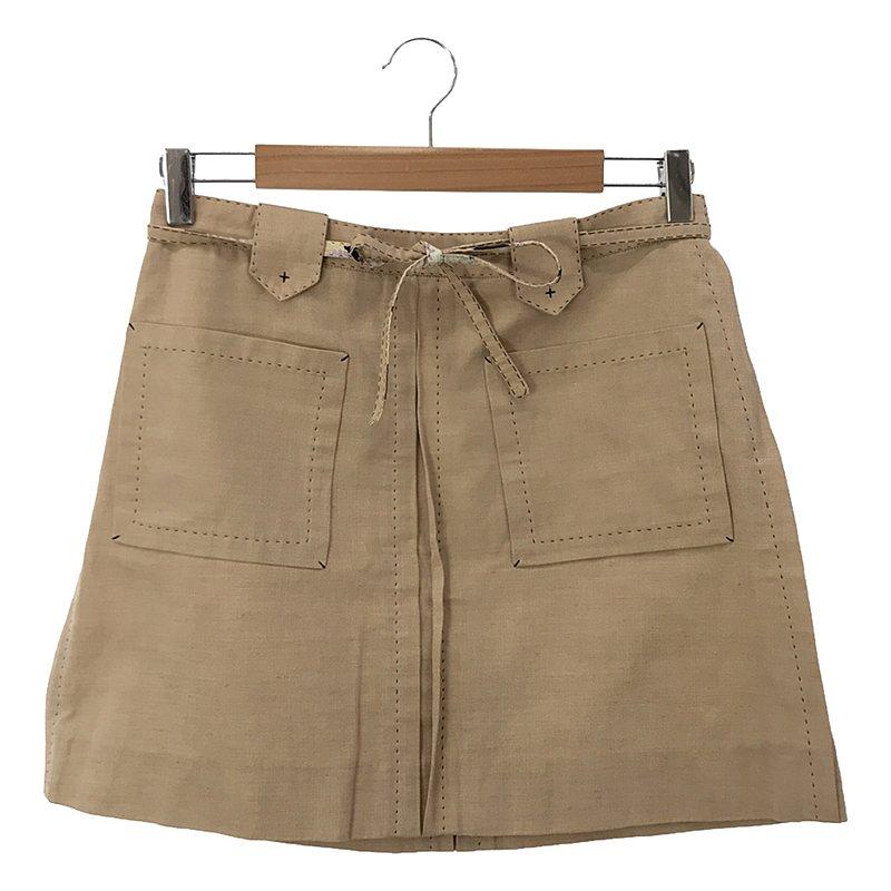 Louis Vuitton / ルイヴィトン | コットン ステッチデザイン スカート  