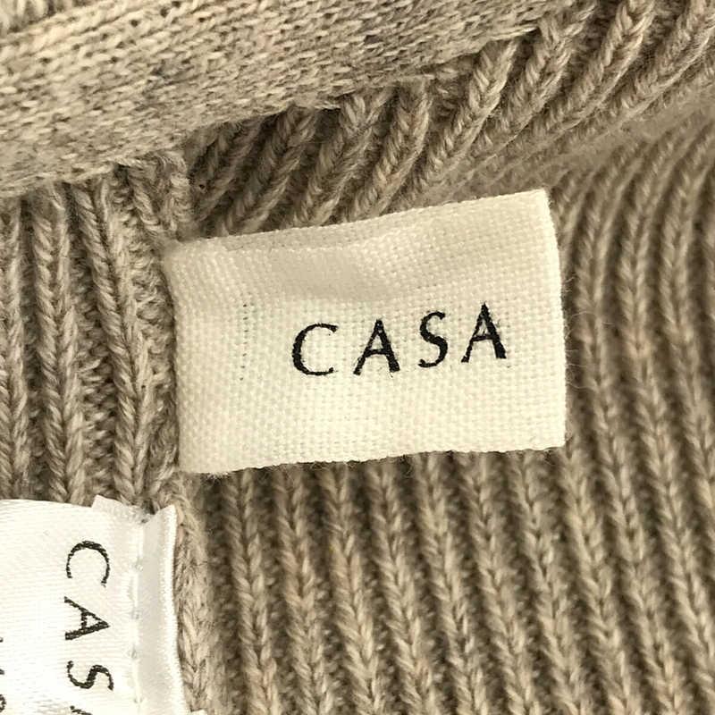 CASA FLINE | / カーサフライン ニットワンピース F ナチュラル 