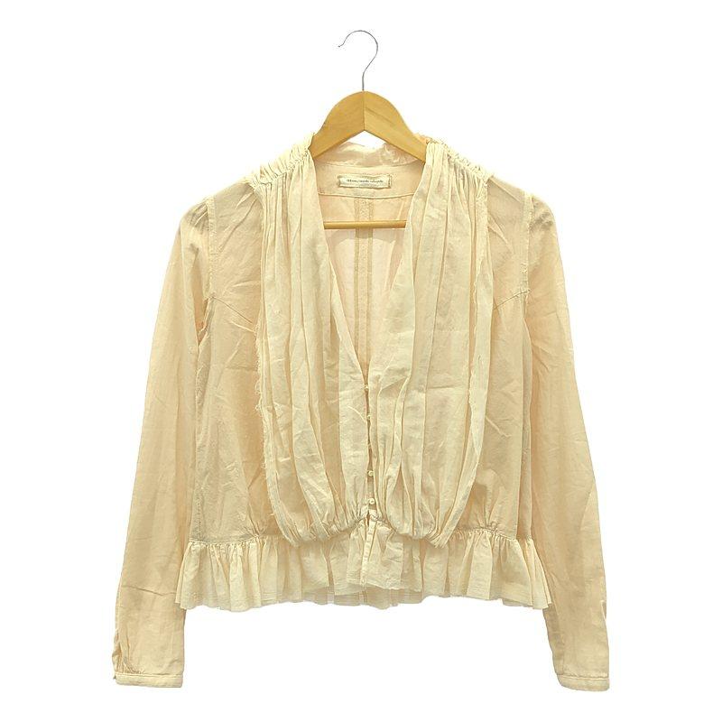 suzuki takayuki 【美品】 / スズキタカユキ | ikkuna shawl blouse 