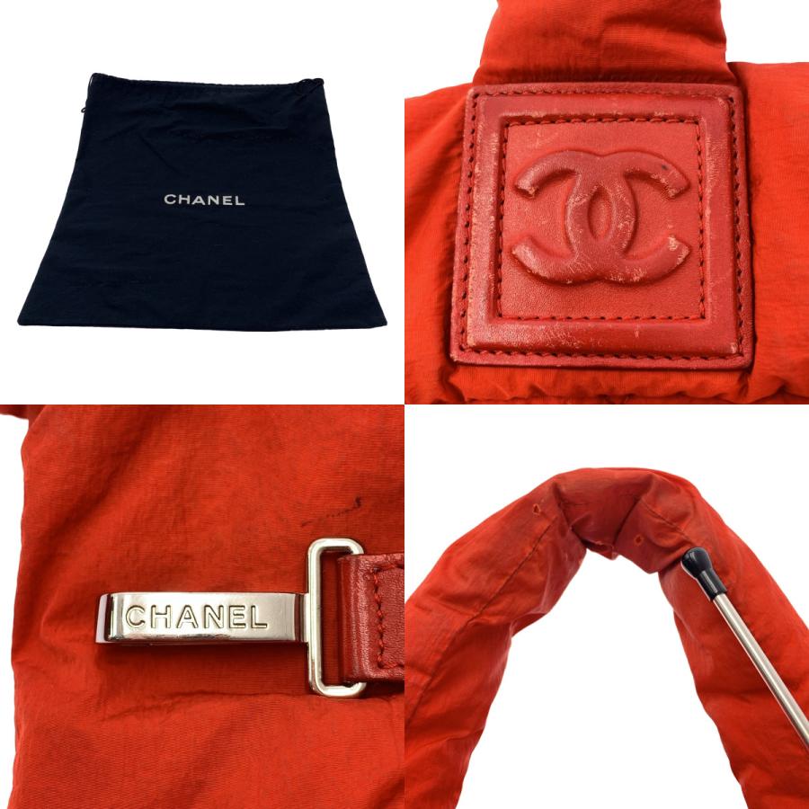 CHANEL（シャネル） コココクーン レザー切替 ココマーク キルティング